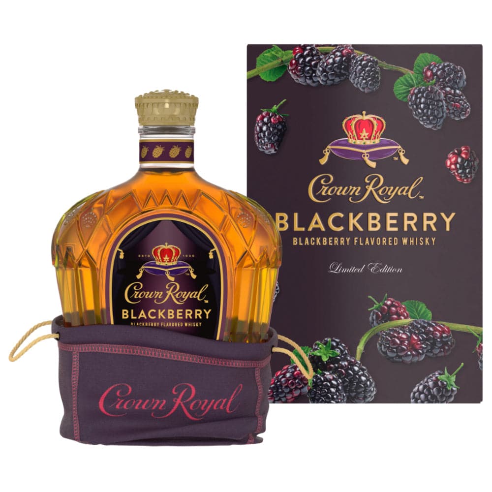 Crown Royal Blackberry Flavored Canadian Whisky