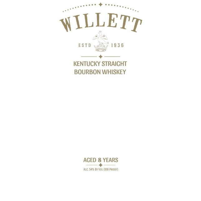 Willet 8 Year Old Bourbon - Barbank