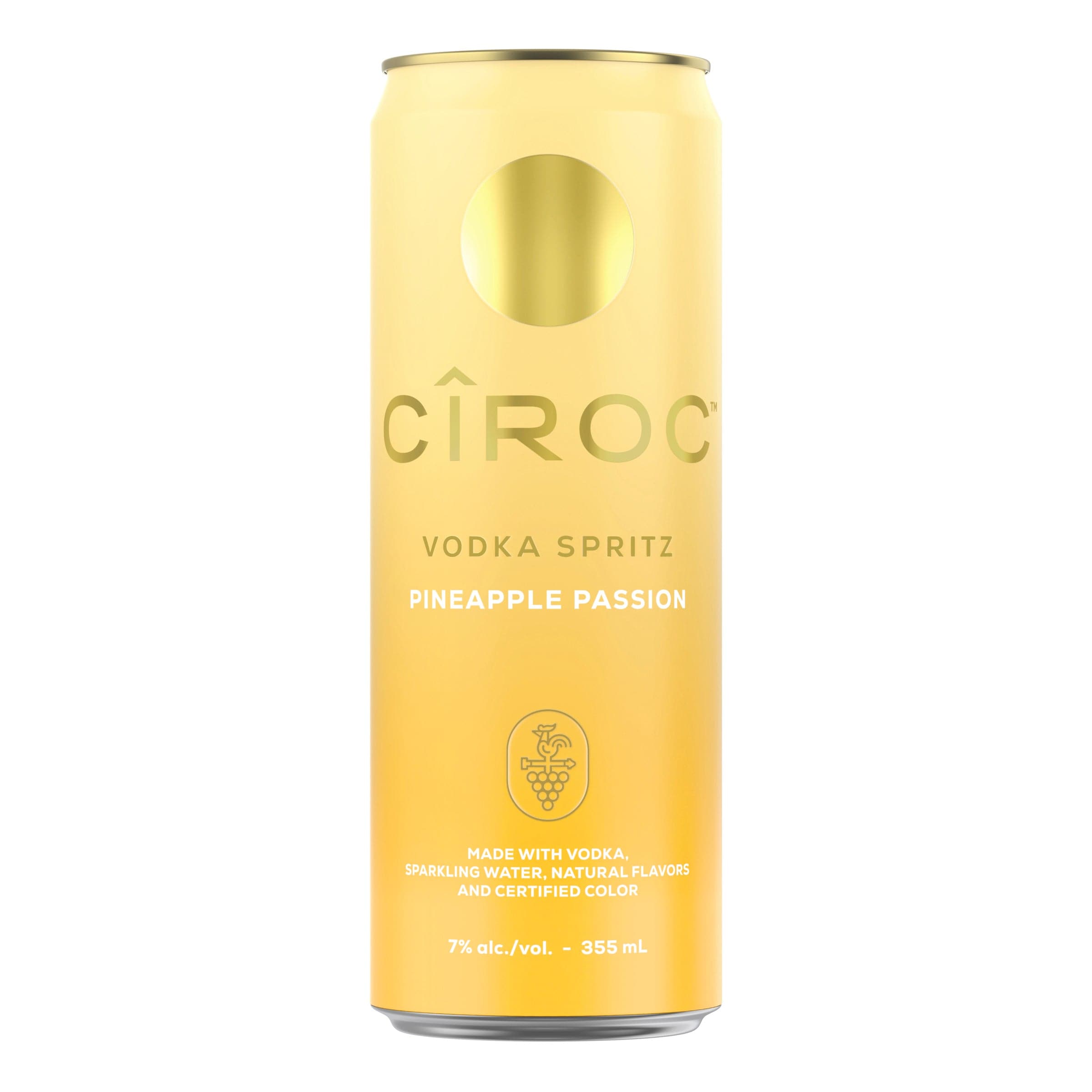 Ciroc Vodka Pineapple Passion Spritz 4x 355ml Cans - Barbank