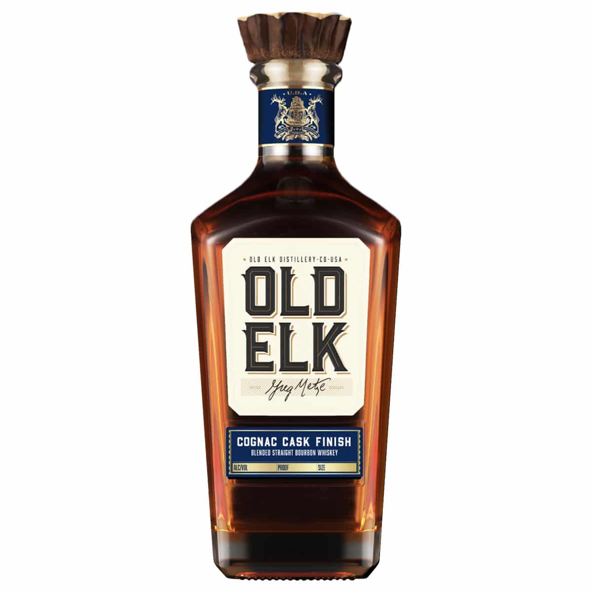 Old Elk Cognac Finish Bourbon Whiskey - Barbank