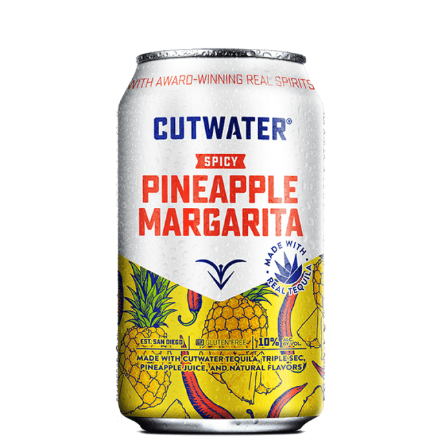 Cutwater Tequila Spicy Pineapple Margarita - Barbank