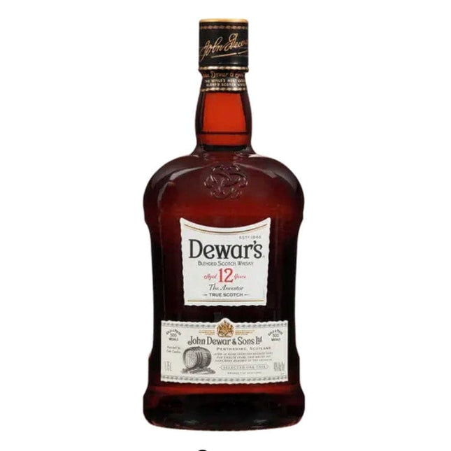 Dewars 12 Year Blended Scotch 1.75L - Barbank