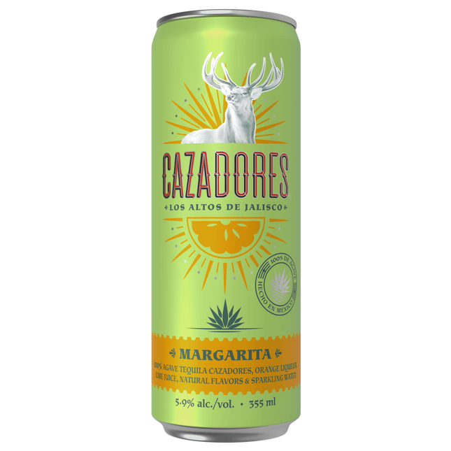 Cazadores Margarita Ready To Drink Canned Cocktail - Barbank