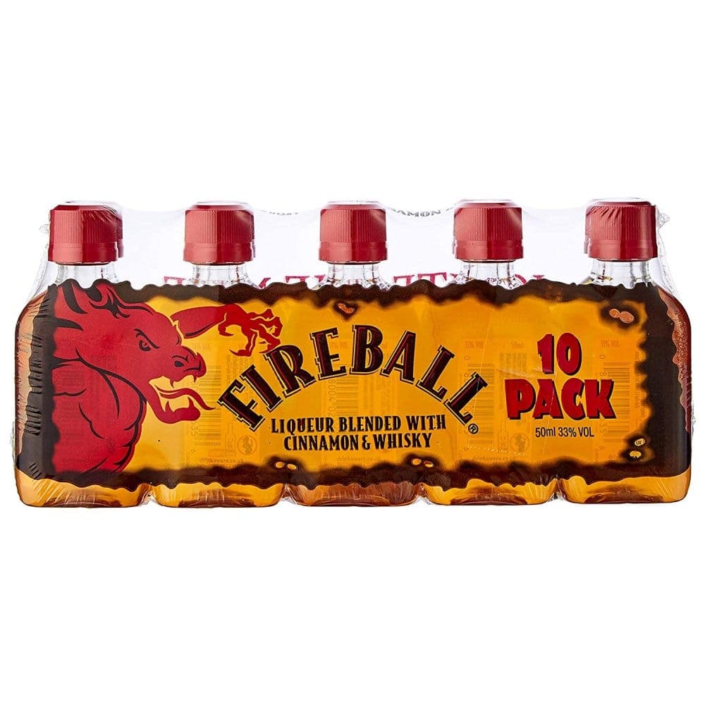 Fireball Cinnamon Whiskey 10/50mL - Barbank