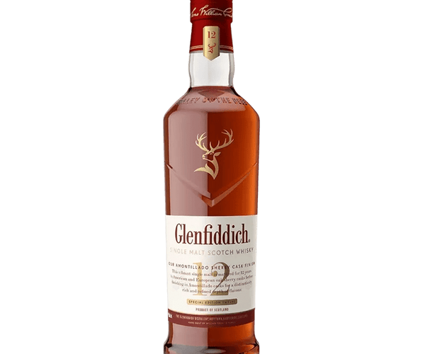 Glenfiddich 12 Year Sherry Cask Single Malt Scotch – Barbank