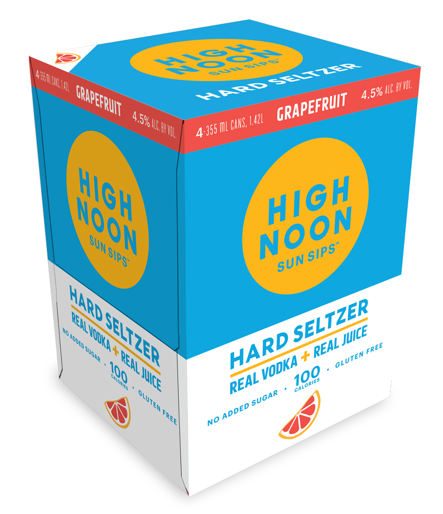 High Noon Sun Sips Grapefruit Hard Seltzer - Barbank