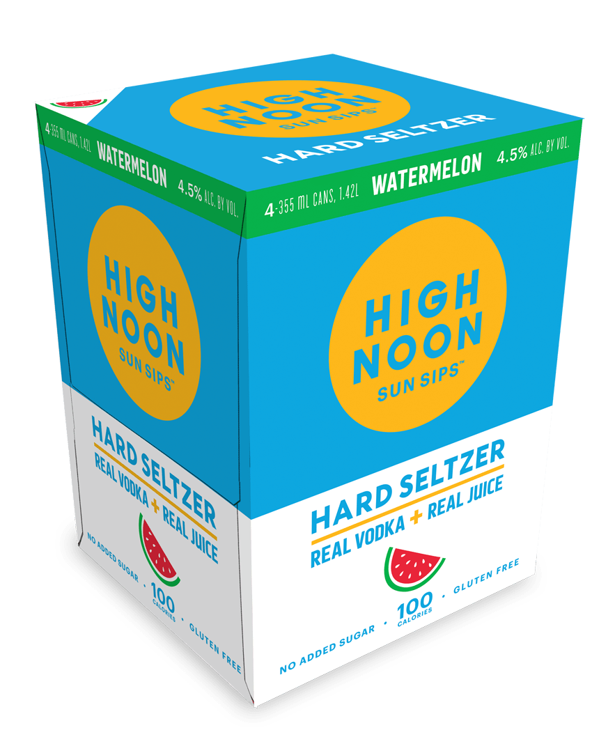 High Noon Sun Sips Watermelon Hard Seltzer - Barbank