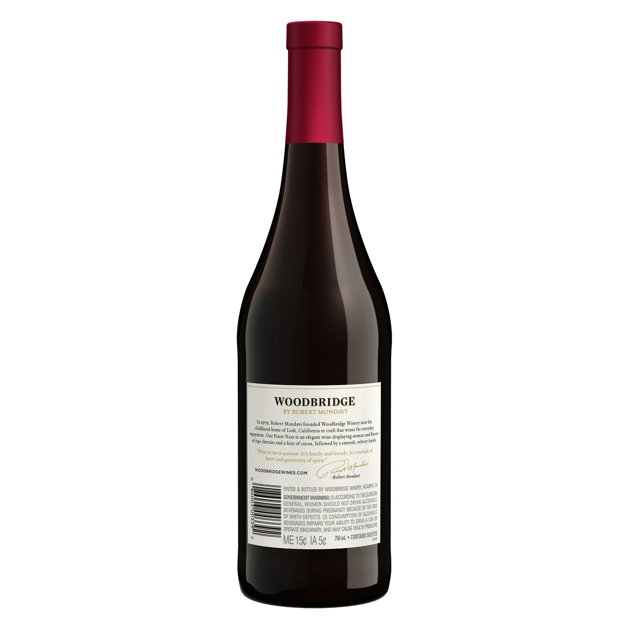 Woodbridge Pinot Noir - Barbank