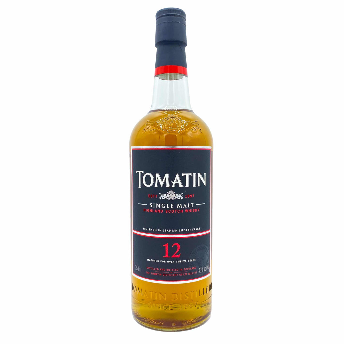 Tomatin 12 Year Old Whisky - Barbank