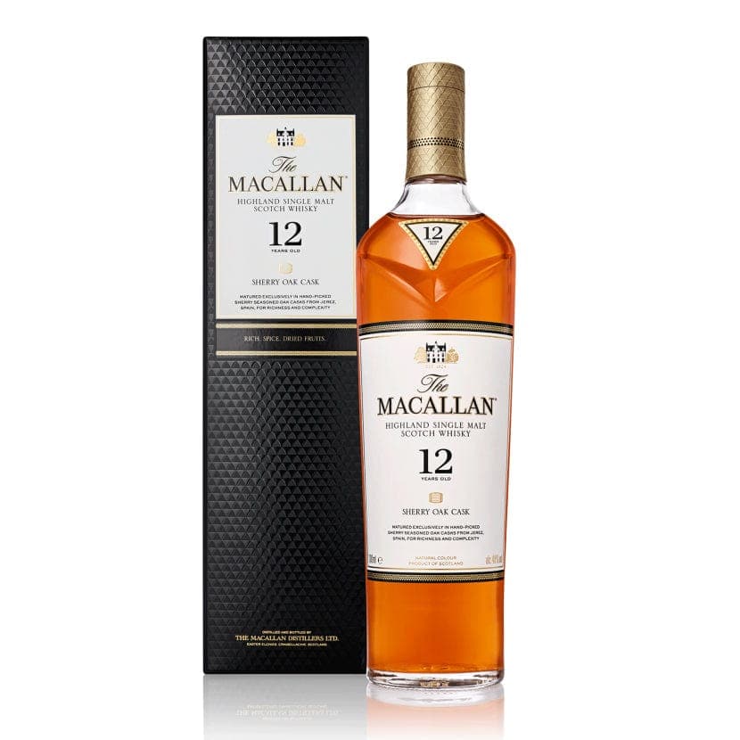 The Macallan 12 Year Sherry Oak Scotch Whiskey - Barbank