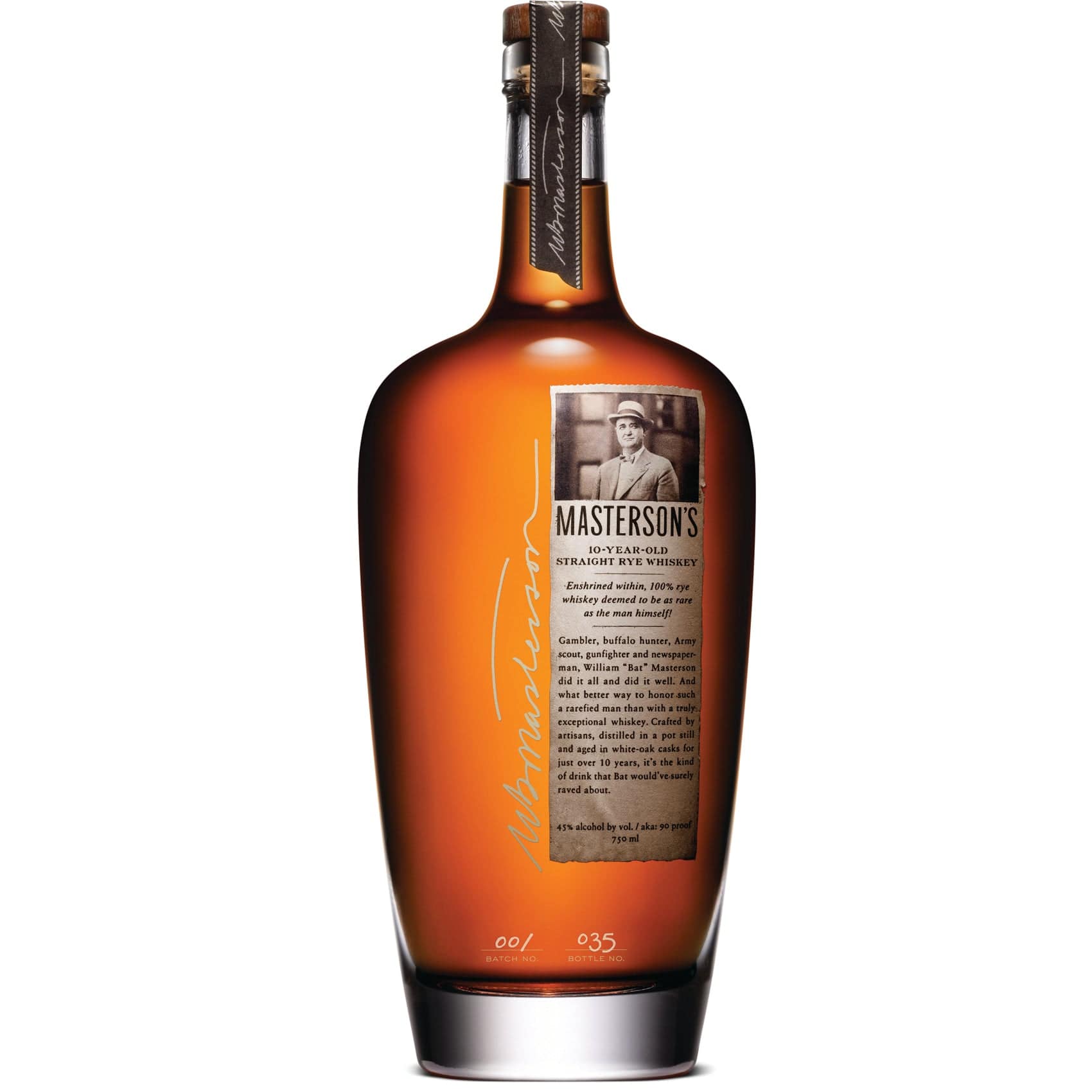 Mastersons 10 Year Rye Whiskey - Barbank