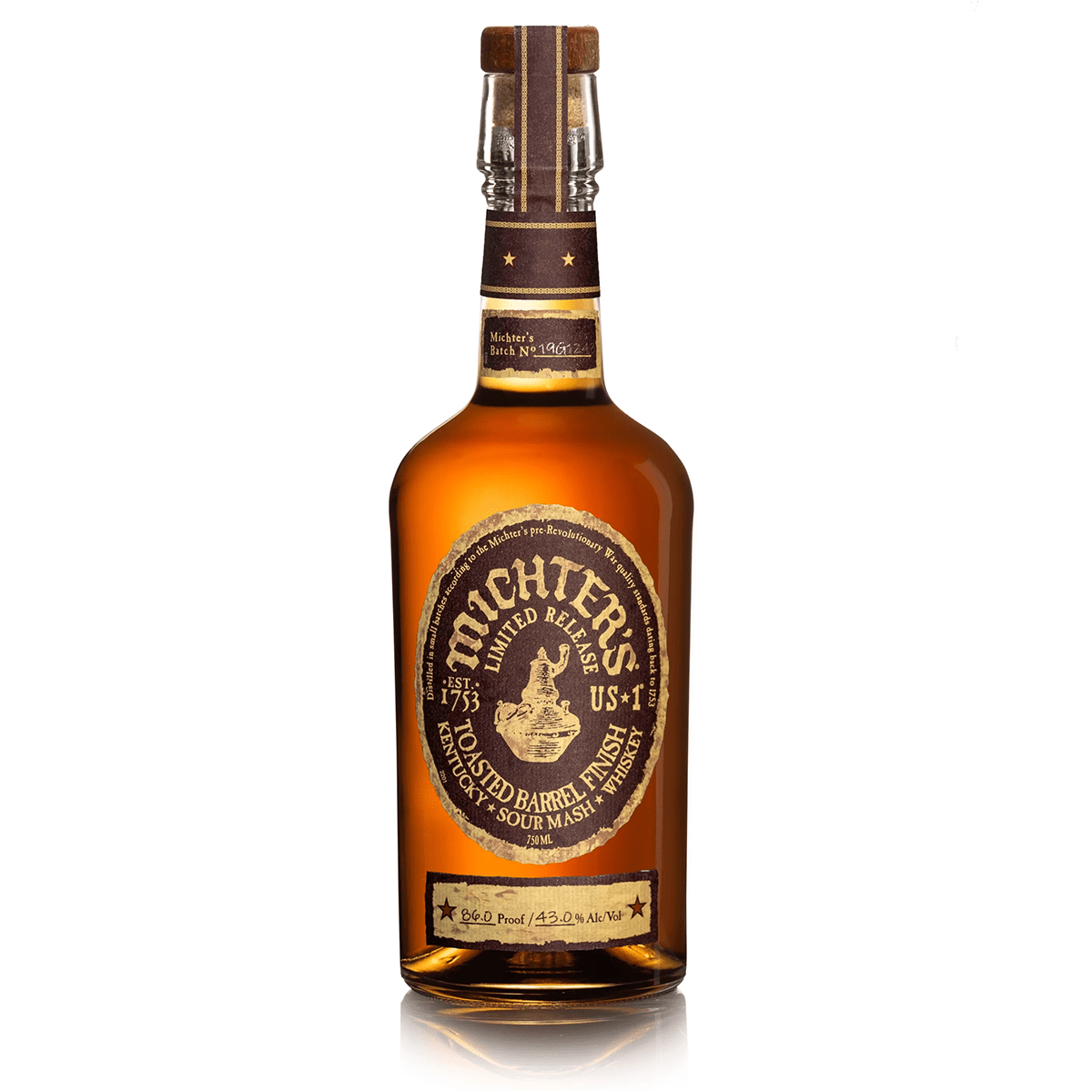 Michters US1 Toasted Barrel Finish Sour Mash Whiskey - Barbank