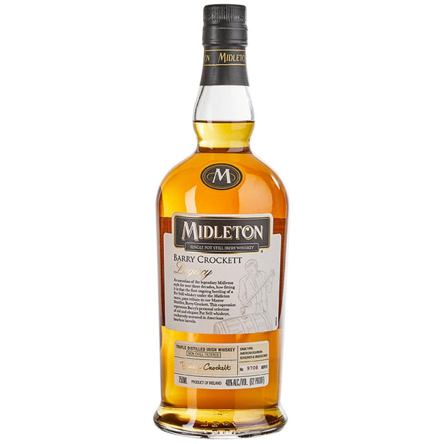 Midleton Barry Crocket Legacy Release Irish Whiskey 750mL - Barbank