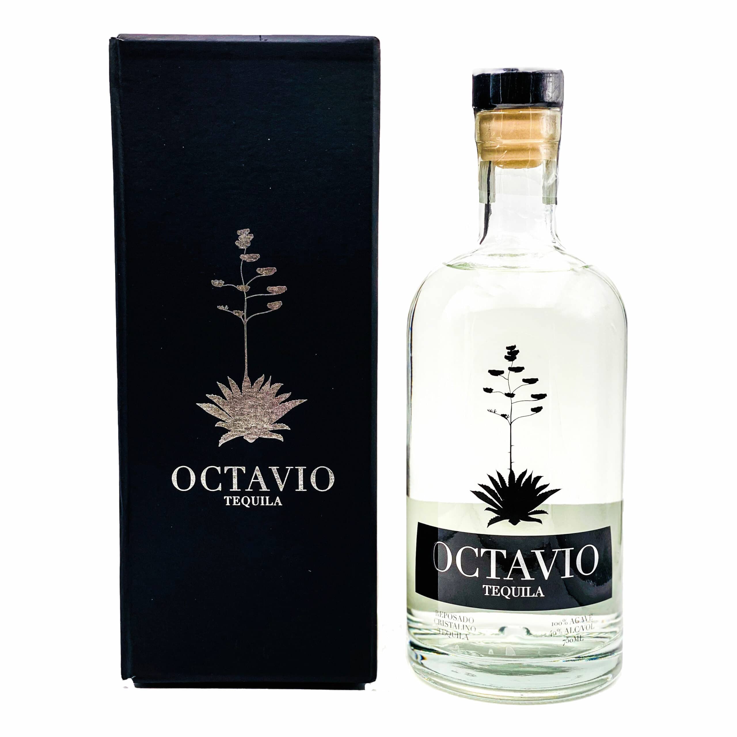 Octavio Cristalino Reposado Tequila w/ Gift Box - Barbank