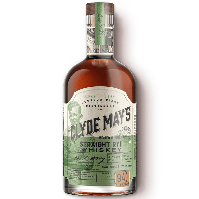 Clyde Mays Straight Rye Whiskey - Barbank