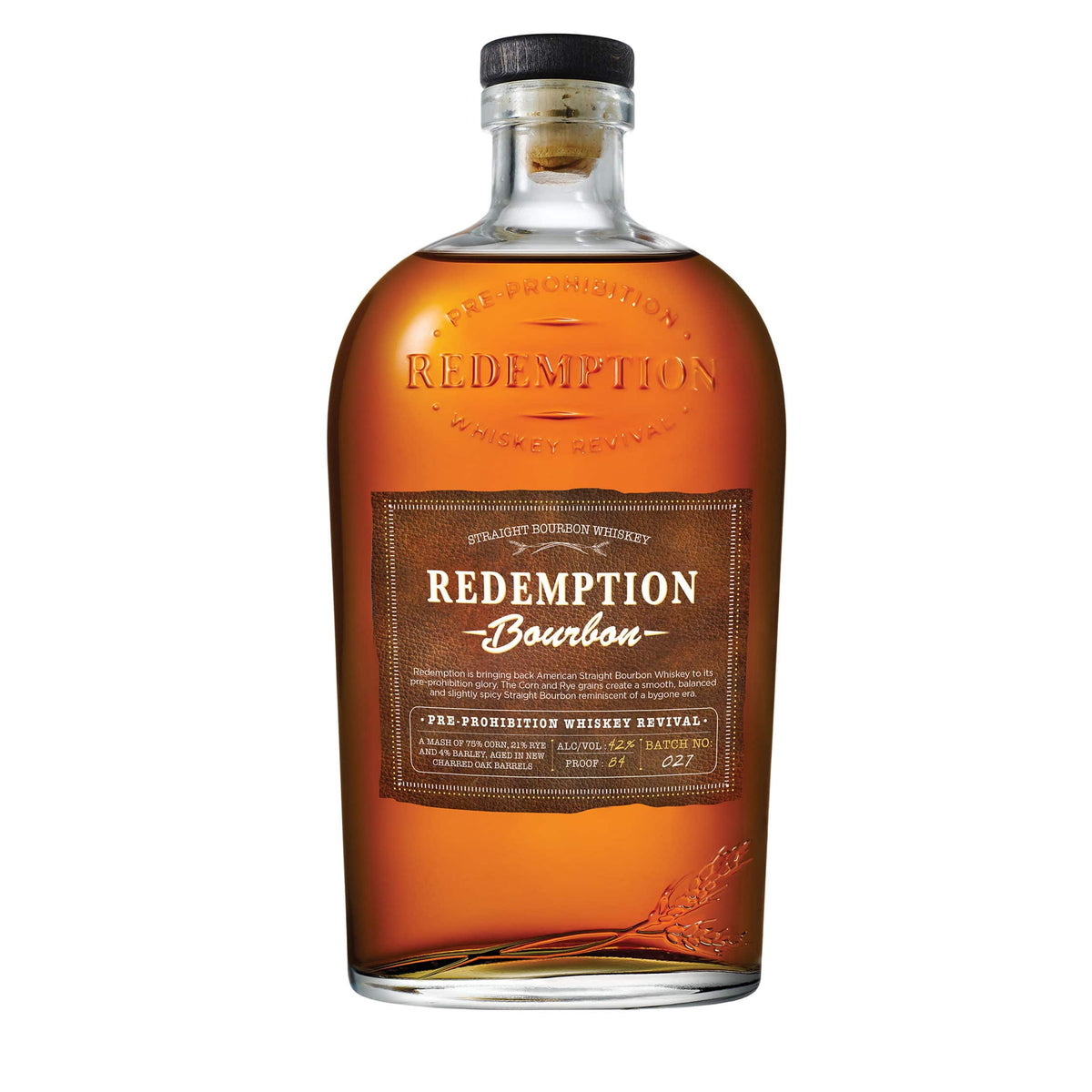 Redemption Rye Whiskey - Barbank