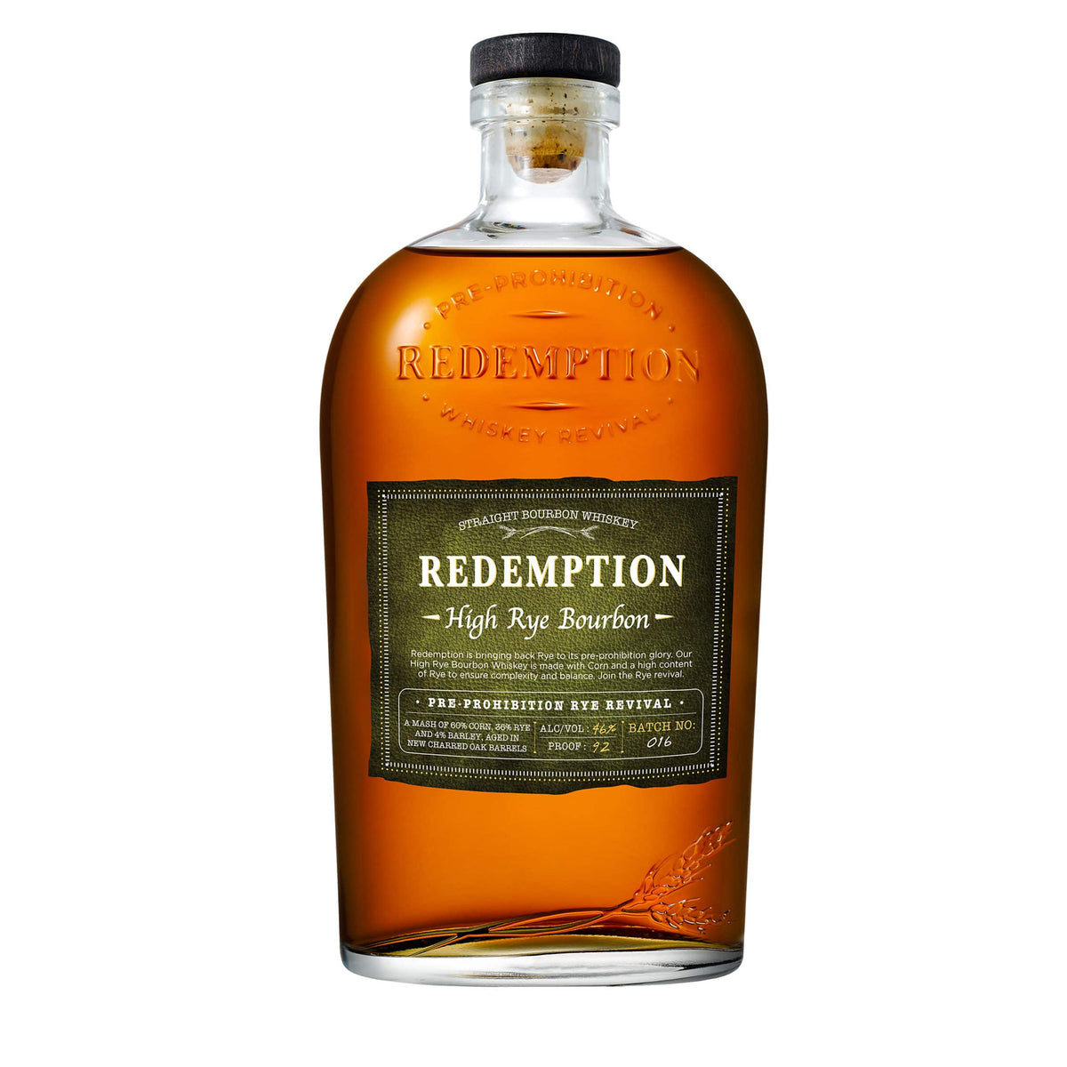 Redemption High Rye Bourbon - Barbank