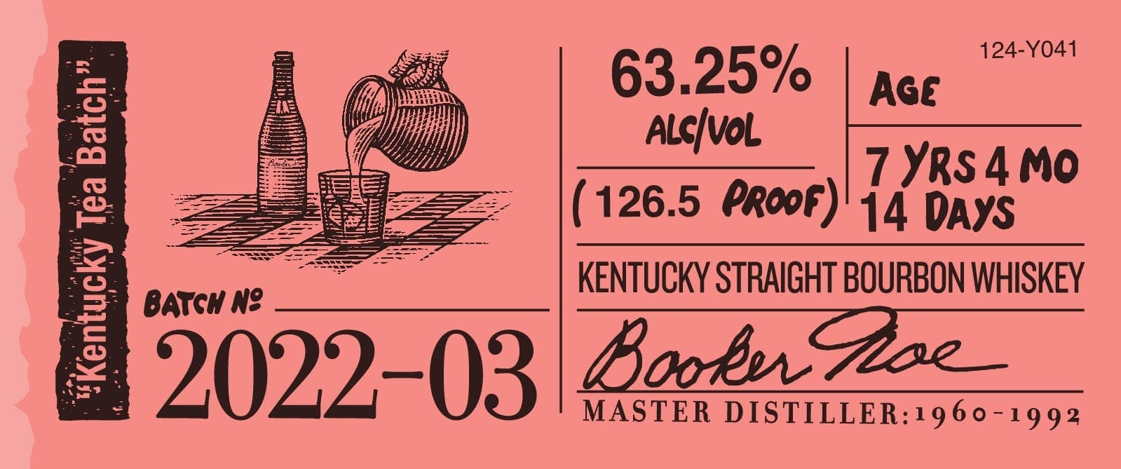 Bookers Batch 2022-03 Kentucky Tea Batch - Barbank