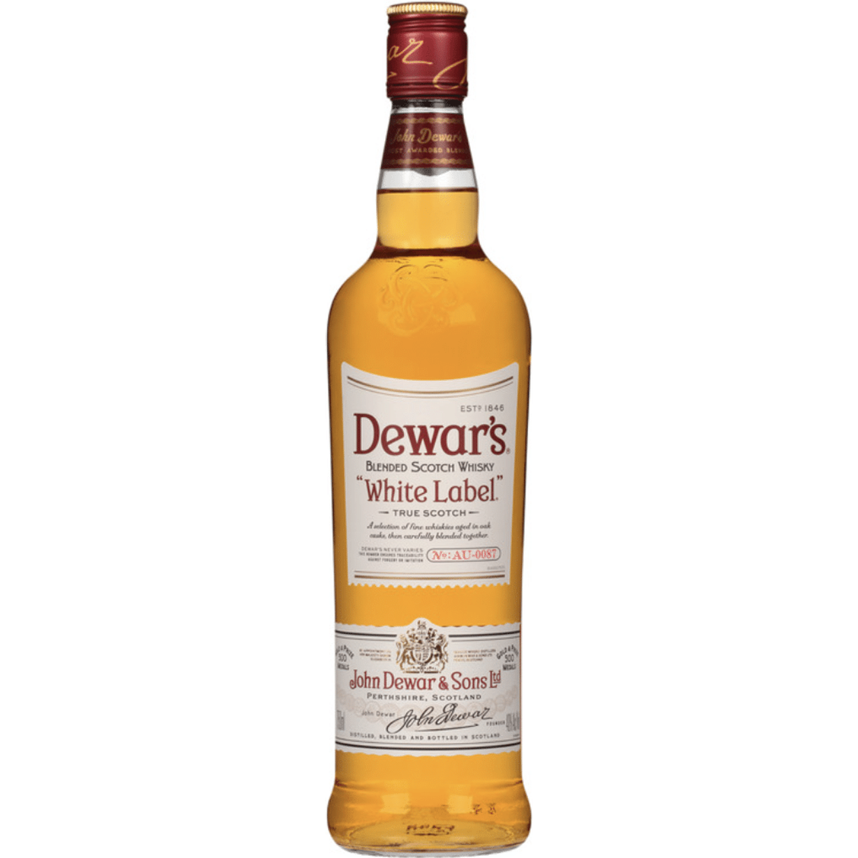 Dewars White Label Scotch - Barbank