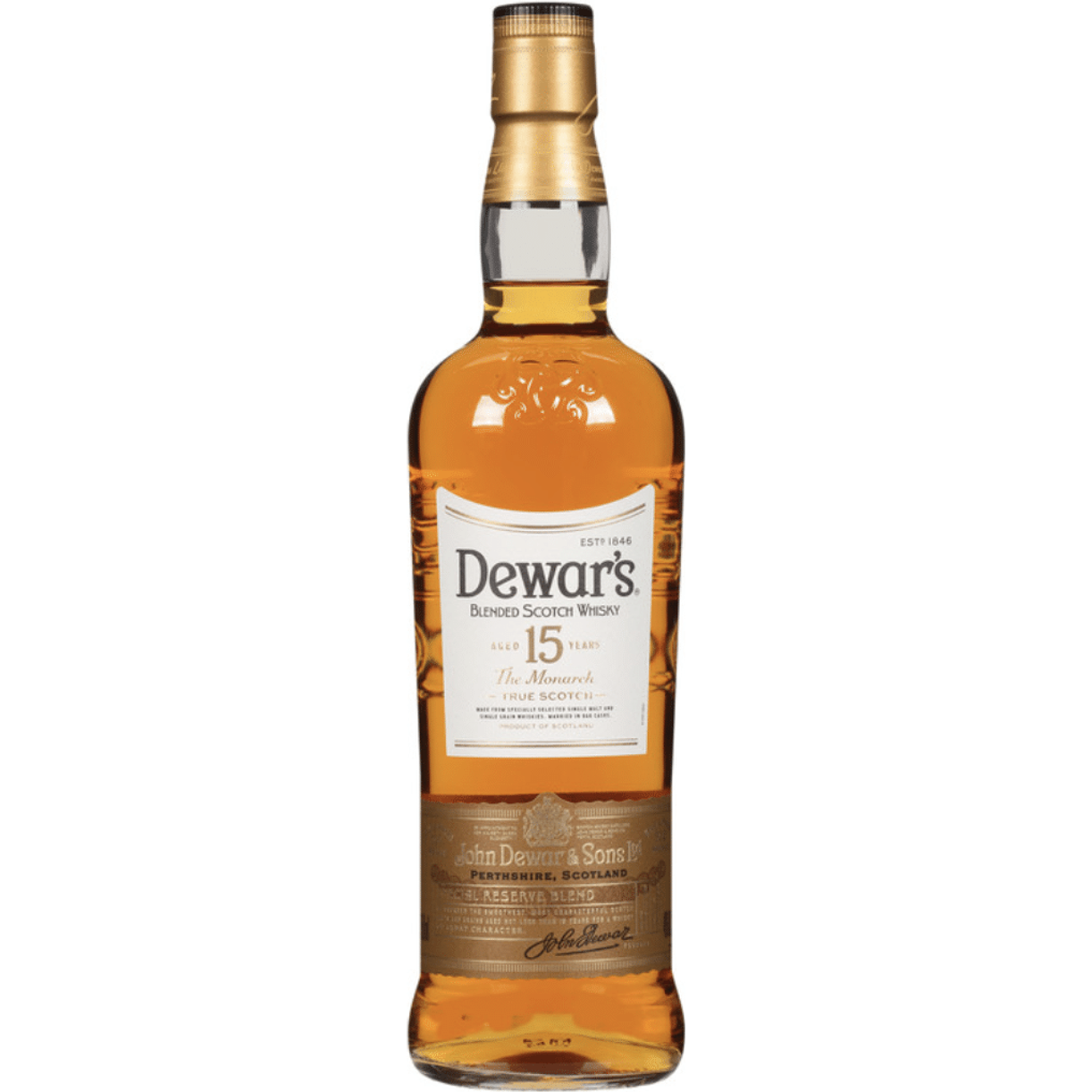 Dewars 15 Years Scotch Whiskey - Barbank
