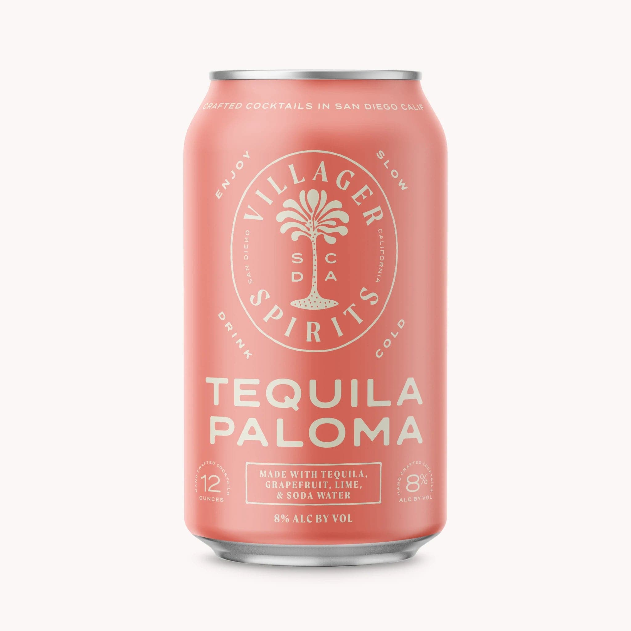 Villager Spirits Tequila Paloma RTD Canned Cocktail 4-Pack - Barbank