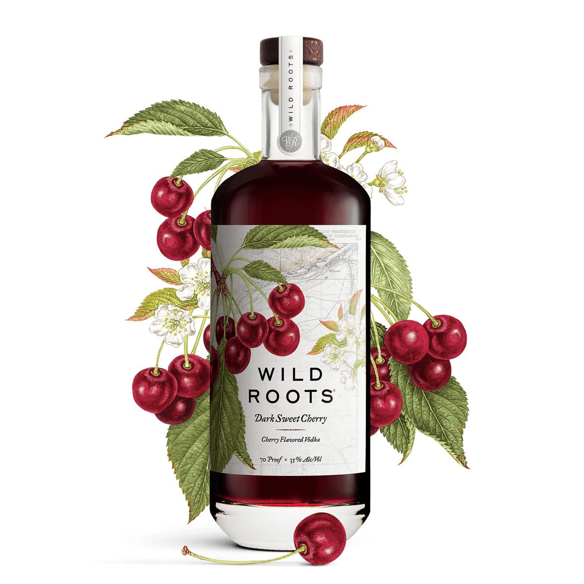 Wild Roots Dark Sweet Cherry Vodka - Barbank