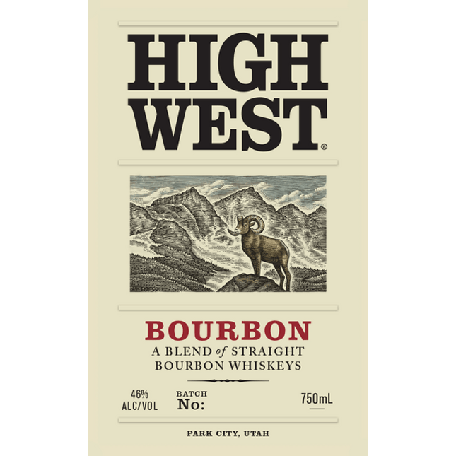 High West Rendezvous Rye - Barbank