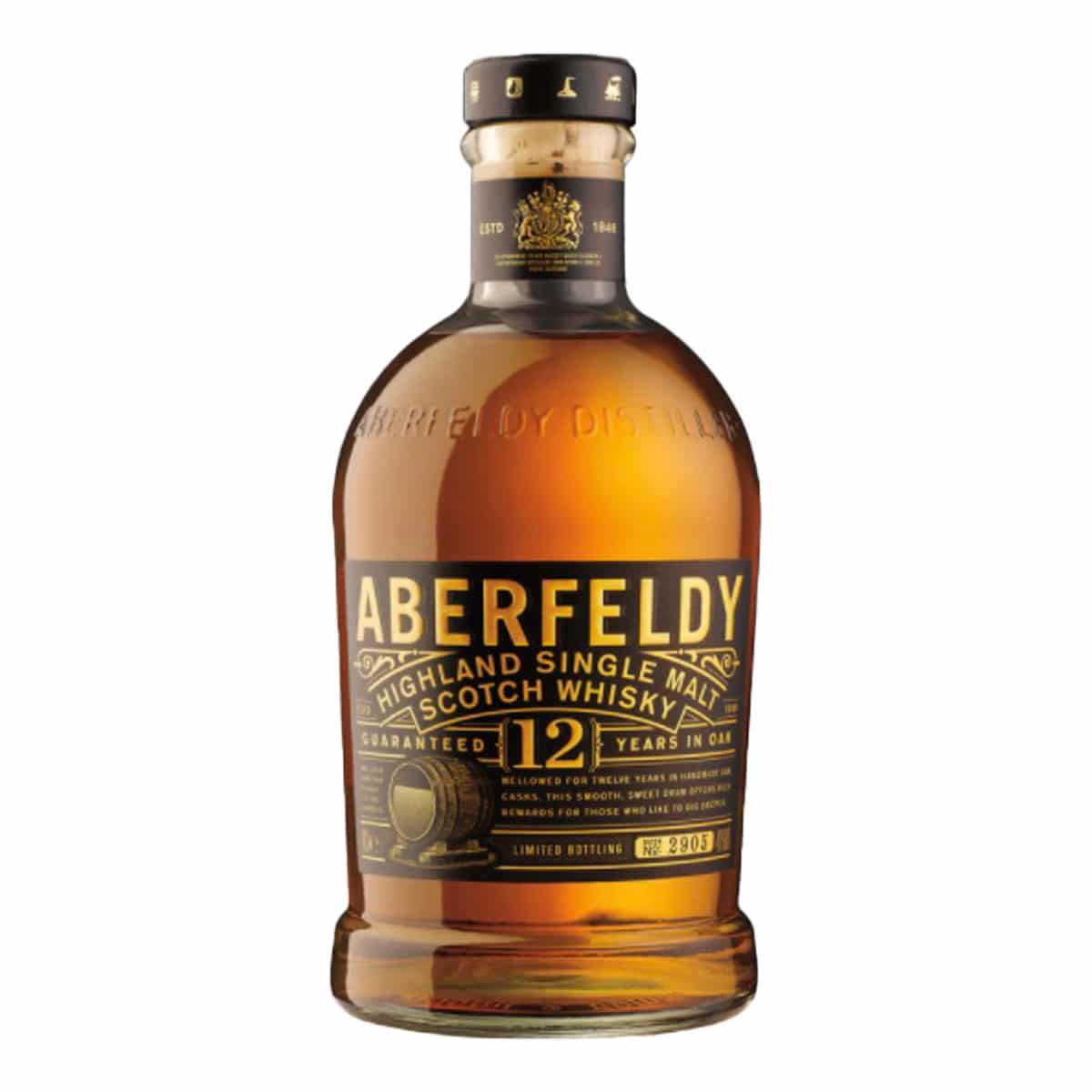 Aberfeldy 12 Year Old Single Malt Scotch Whisky - Barbank