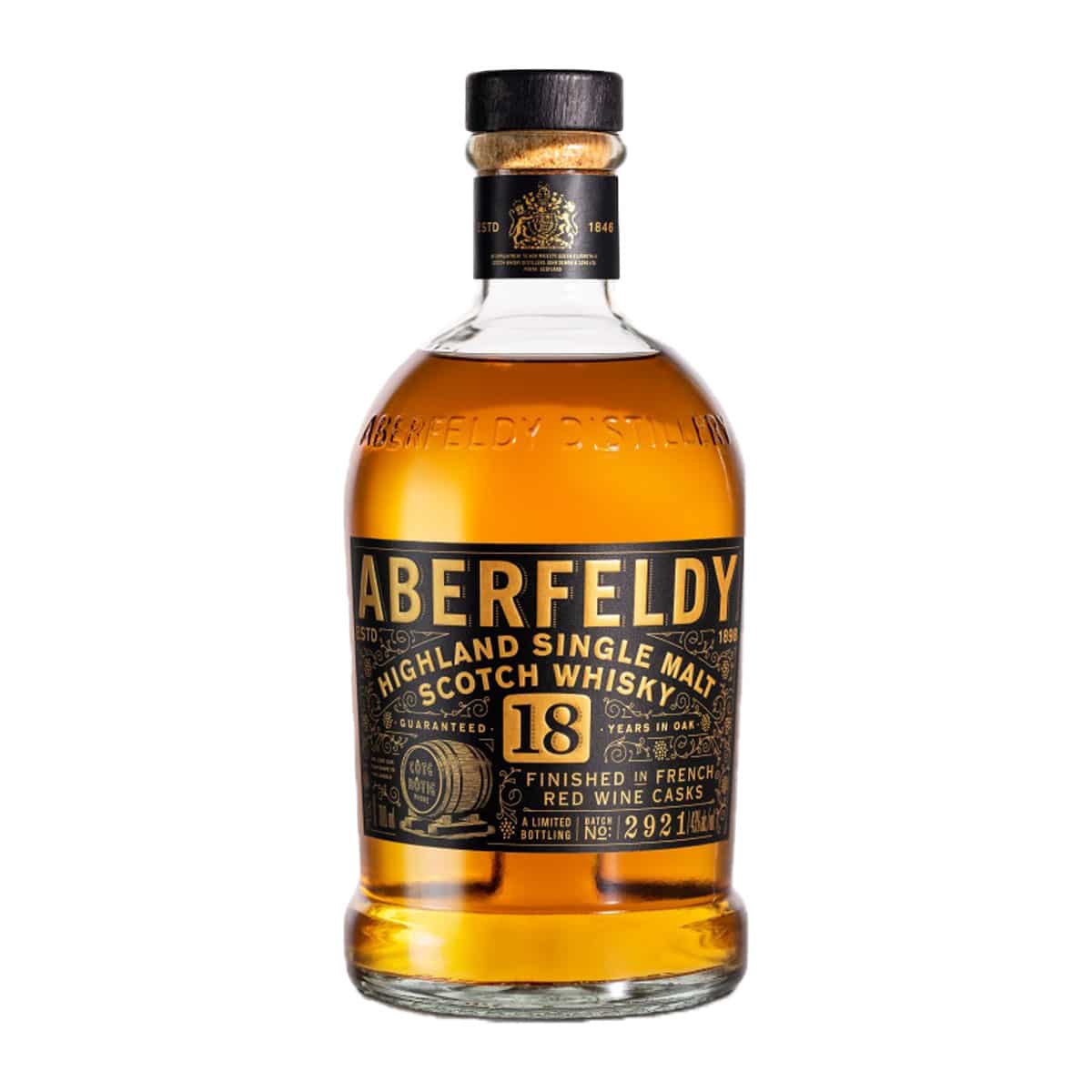 Aberfeldy 18 Year Old Single Malt Scotch Whisky - Barbank