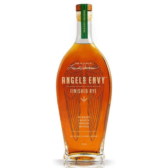 Angels Envy Caribbean Rum Cask Finished Rye Whiskey - Barbank