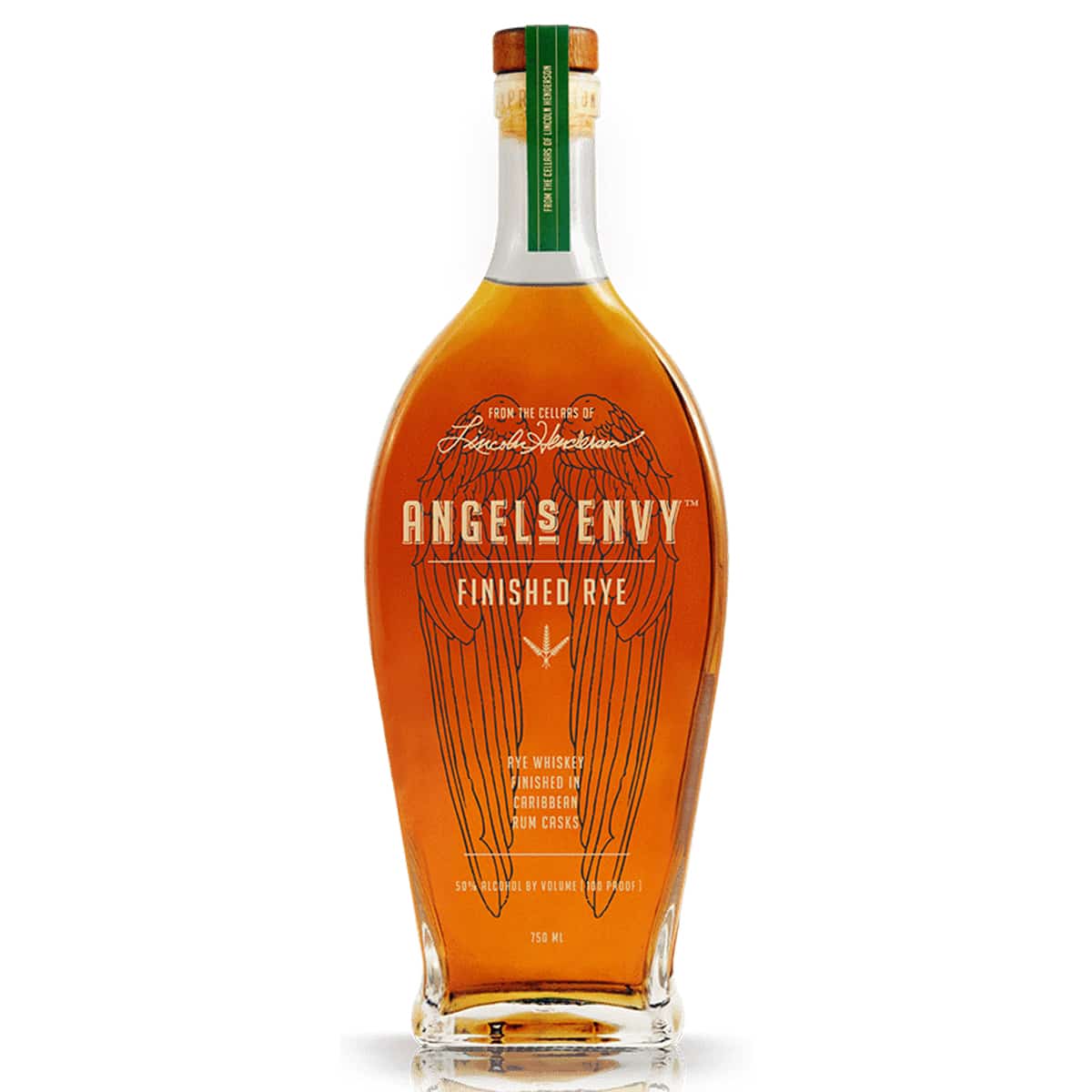 Angels Envy Caribbean Rum Cask Finished Rye Whiskey - Barbank