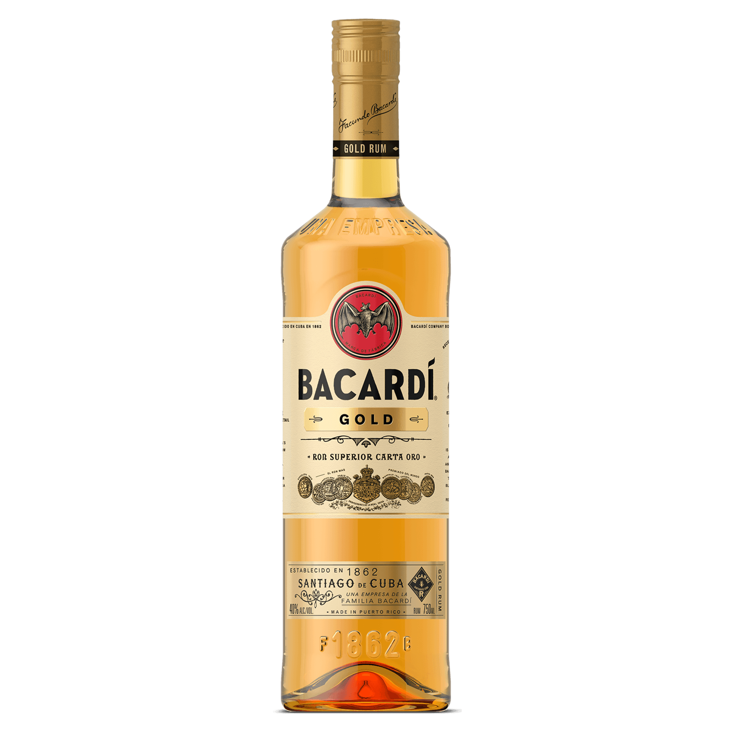 Bacardi Rum Gold 80 Proof - Barbank