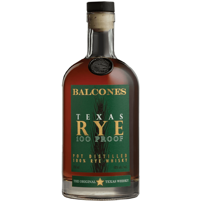 Balcones Texas Rye 100 Proof Whiskey - Barbank