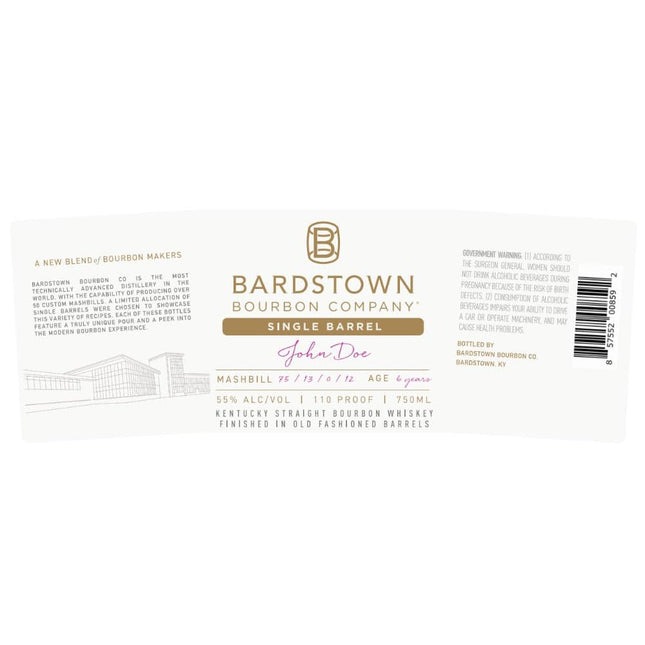 Bardstown Bourbon Finished in Old Fashioned Barrels - Main Street Liquor