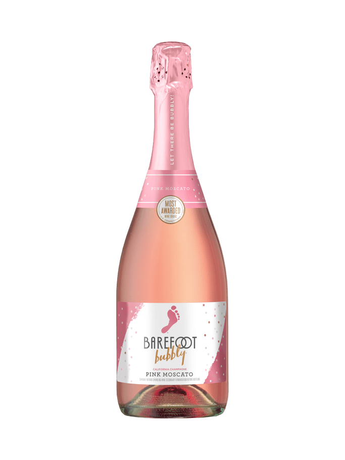 Barefoot Bubbly Pink Moscato 750 mL - Barbank