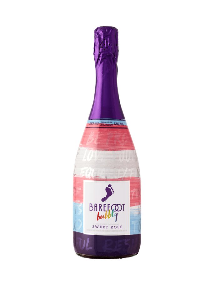 Barefoot Bubbly Brut Rose Pride 750ml - Barbank