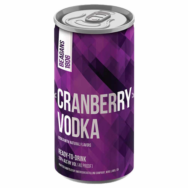 Beagans 1806 Cranberry Vodka Ready to Drink Cocktail 200ml - Barbank