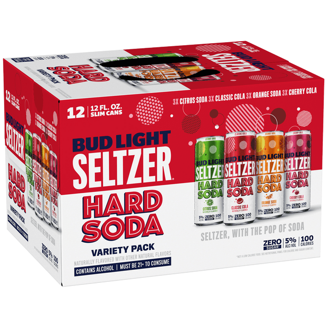 Bud Light Hard Soda Seltzer Variety 12 Pack - Barbank