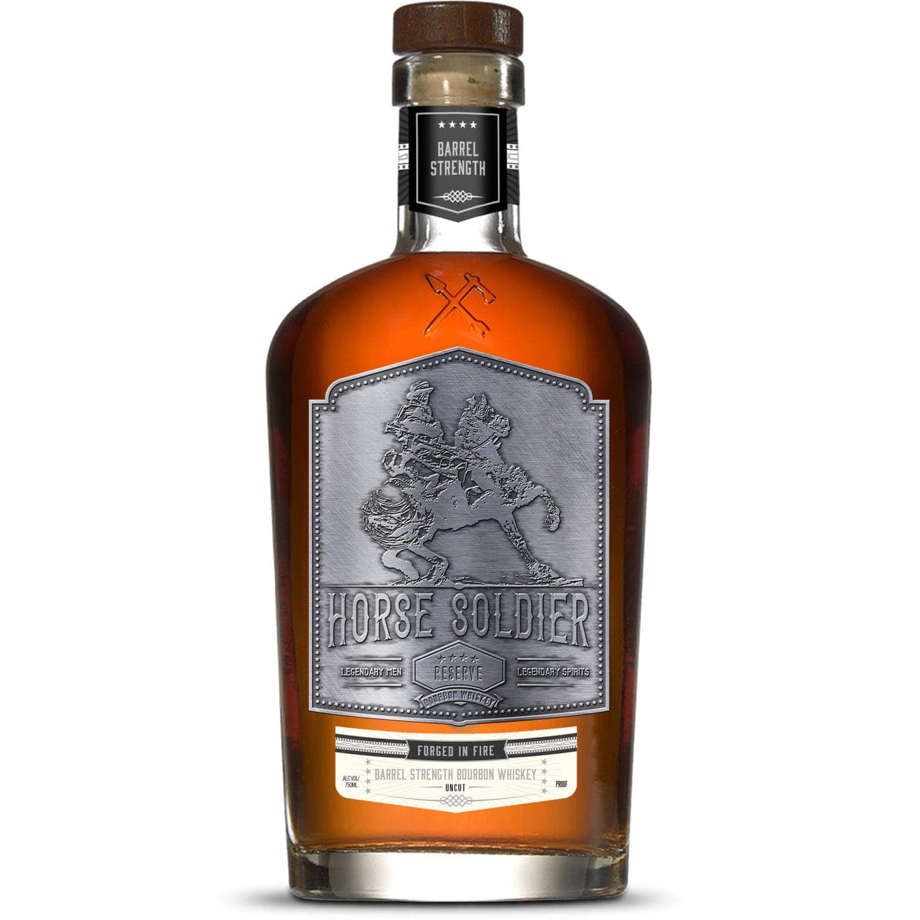Horse Soldier Barrel Strength Bourbon Whiskey - Barbank