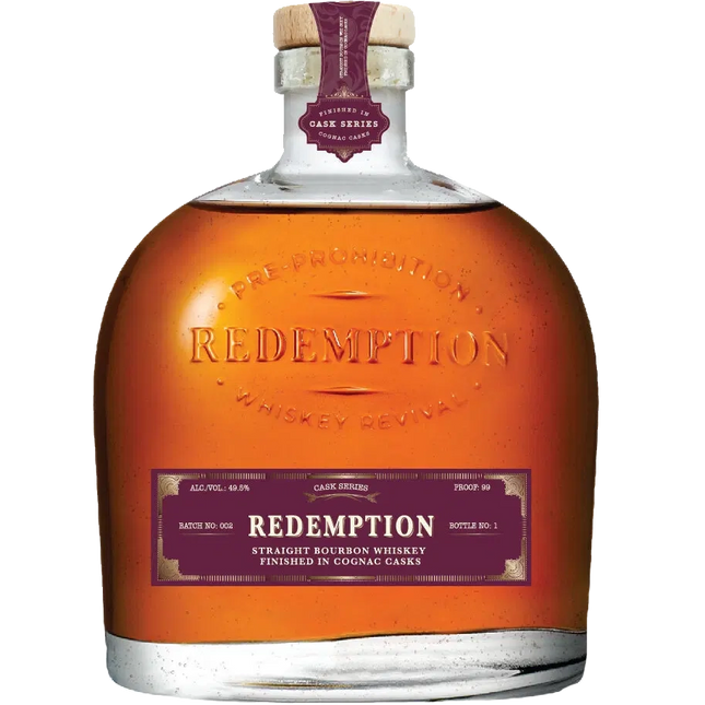 Redemption Cognac Cask Finish Bourbon Whiskey - Barbank