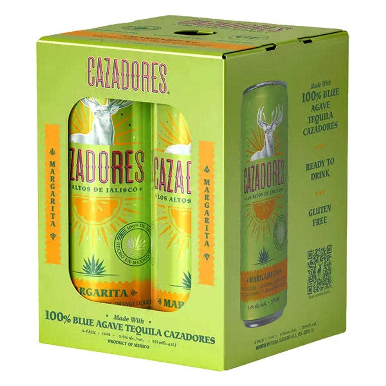 Cazadores Margarita Ready To Drink Canned Cocktail - Barbank
