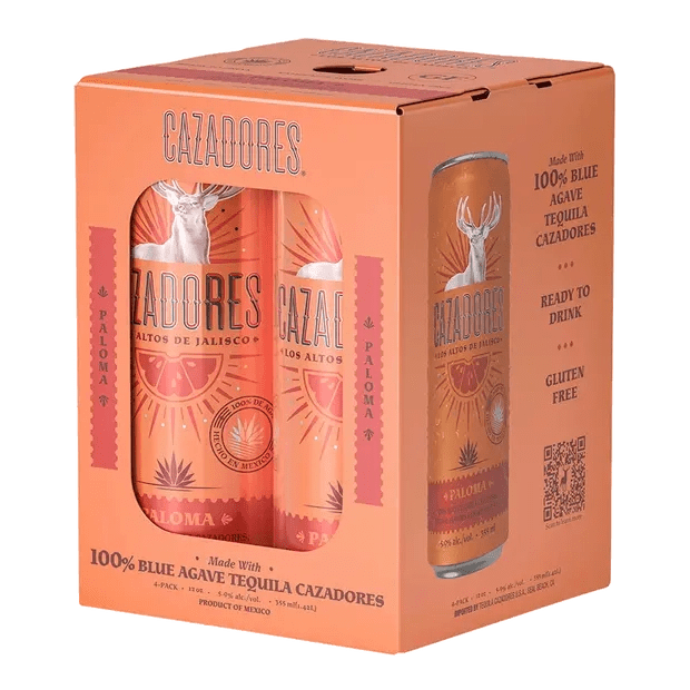 Cazadores Paloma Ready To Drink Canned Cocktail - Barbank