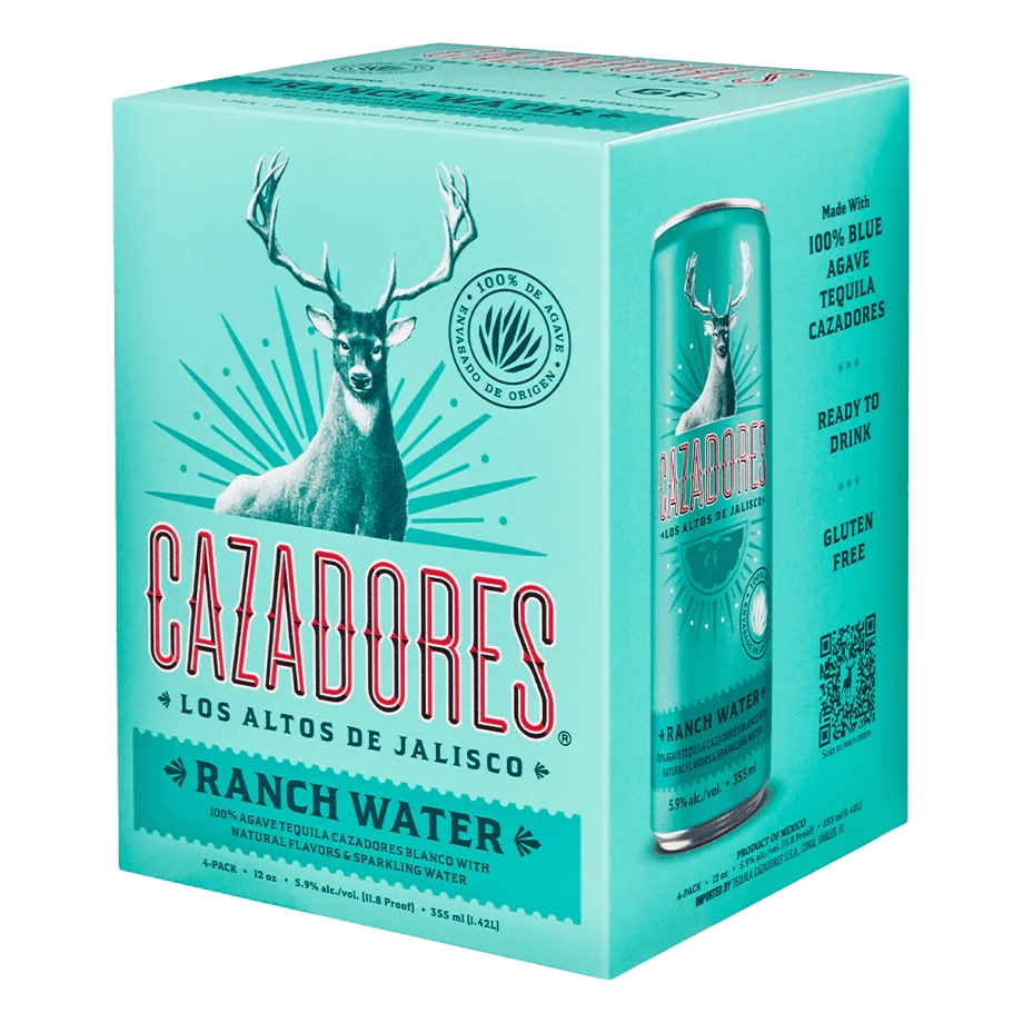 Cazadores Ranch Water Ready To Drink Canned Cocktail - Barbank