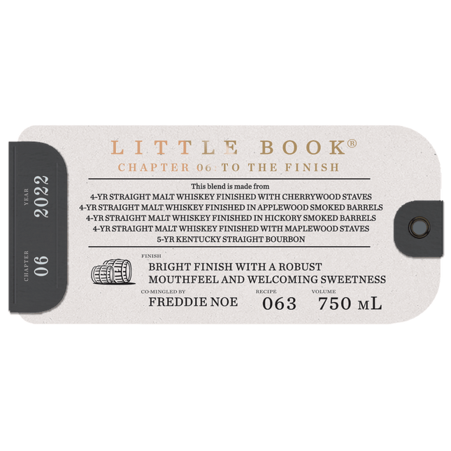 Little Book Chapter 6 To the Finish Bourbon Whiskey - Barbank