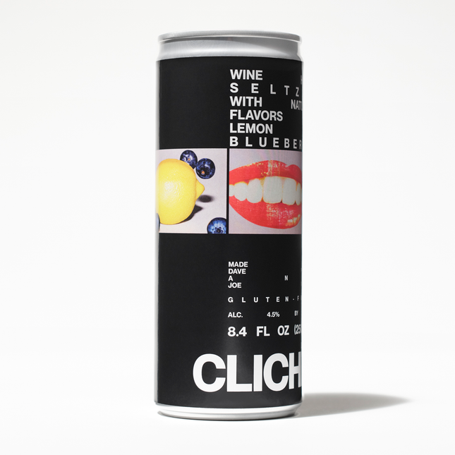 Cliche Lemon Blueberry Wine Hard Seltzer 4 Pack - Barbank