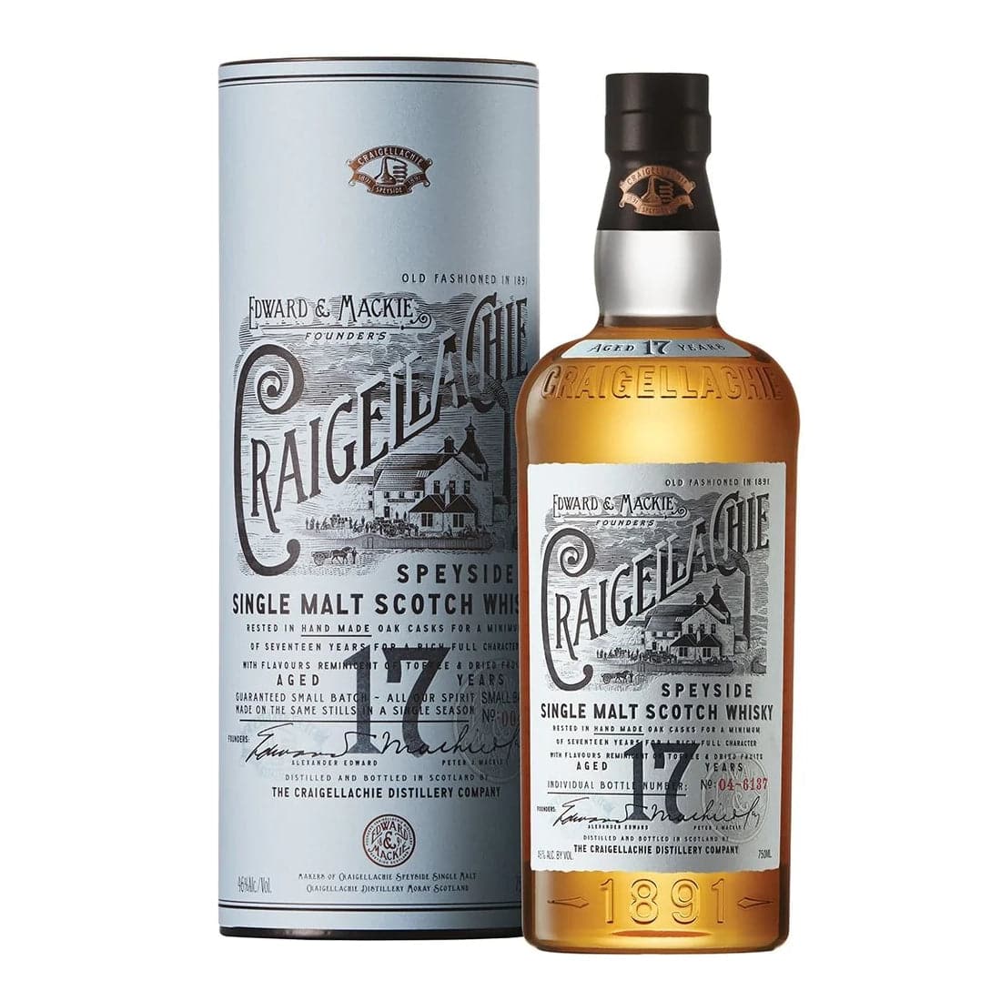 Craigellachie 17 Year Old Single Malt Whisky - Barbank