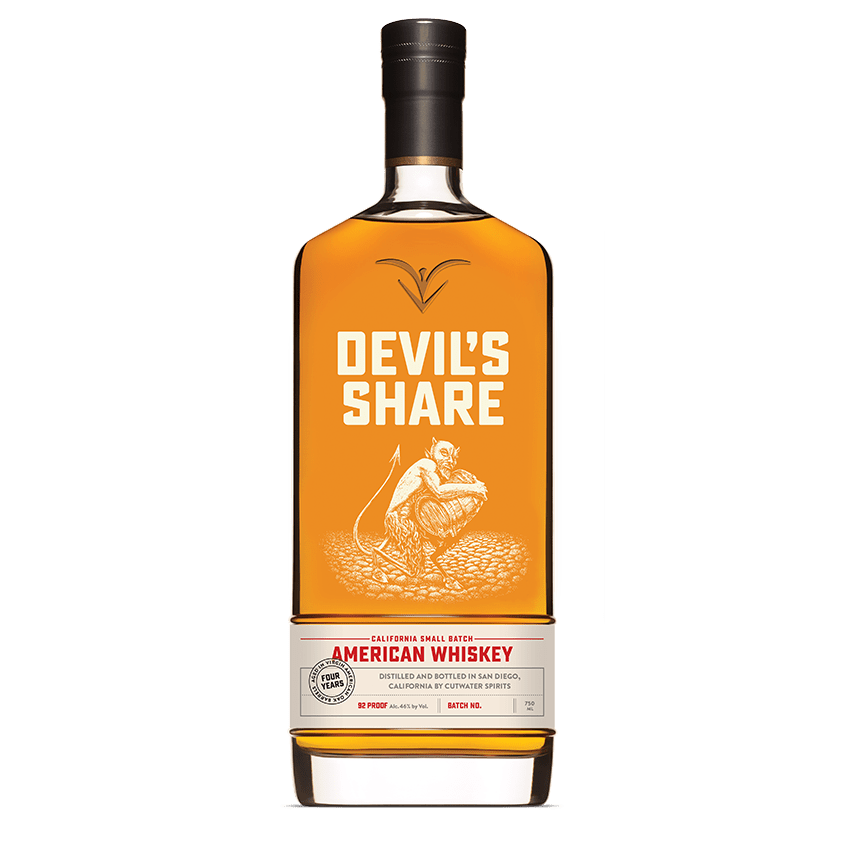 Devil's Share Single Malt Whiskey by Cutwater - Barbank