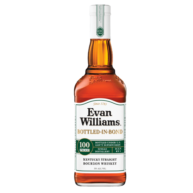 Evan Williams Bottled-in-Bond Bourbon White Label - Barbank