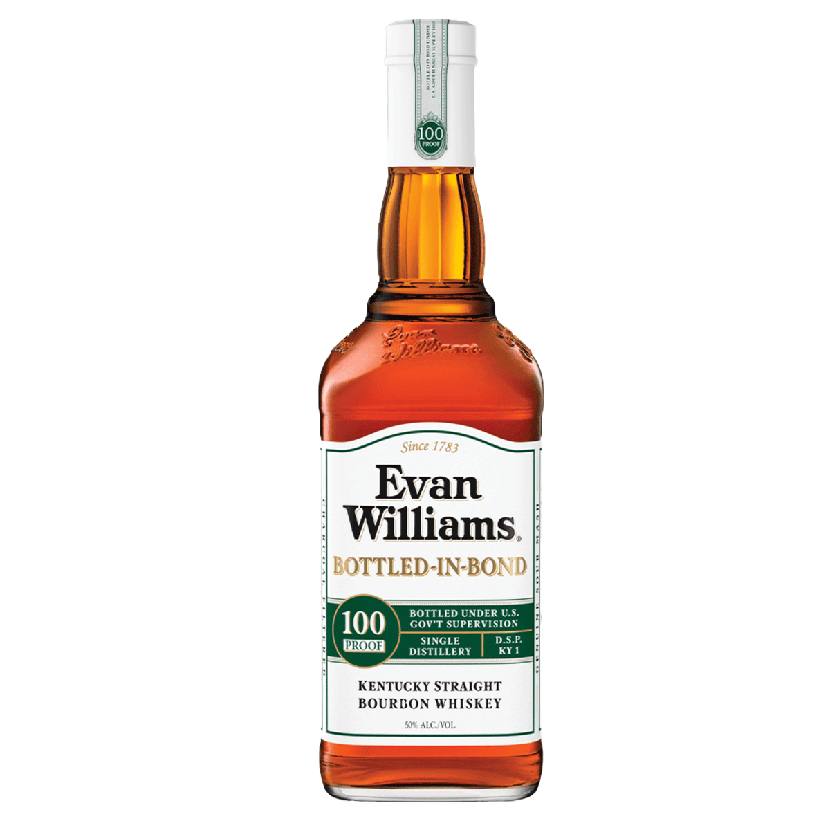 Evan Williams Bottled-in-Bond Bourbon White Label - Barbank