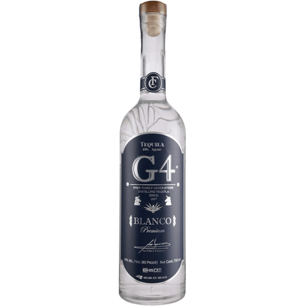 G4 Blanco Tequila 80 Proof - Barbank